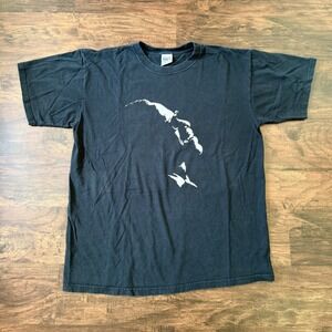 Vintage Movie Tee Ray Charles 2004 Large